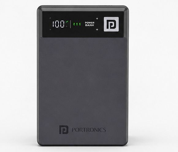 Portronics Magnetic Wireless Power Bank 10000mAh