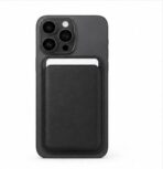 Premium Magnetic Leather Wallet for iPhone - Image 2