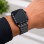 Premium Gray Magnetic Loop Strap for Apple Watch - Image 4