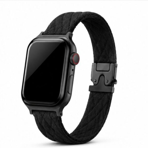 Premium Quilted Buckled Strap for Apple Watch