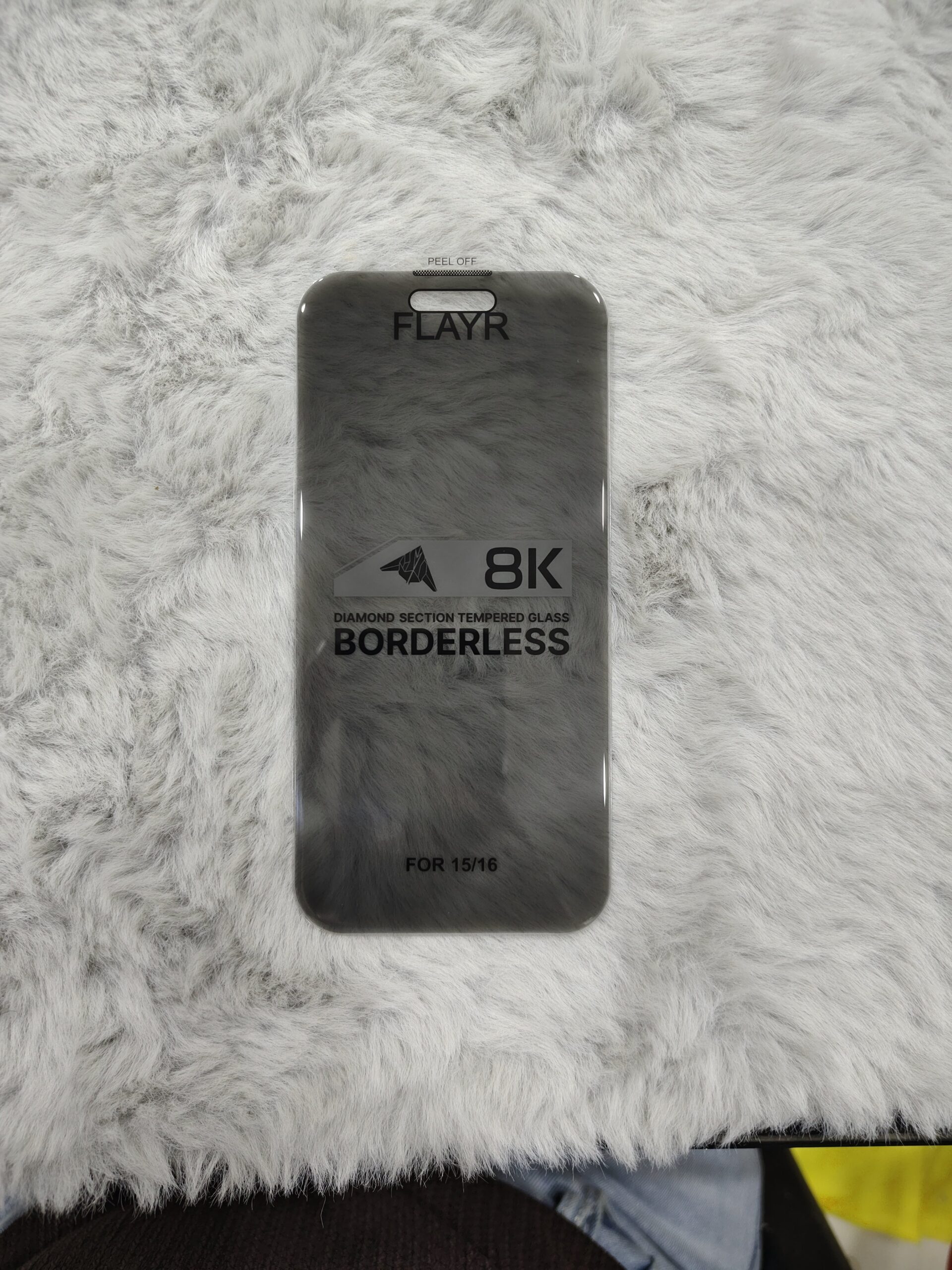 2026/08/1081-scaled.jpg FLAYR 8K Borderless Diamond Section Tempered Glass for iPhone 15/16 - Image 1