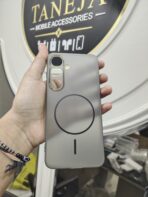 Frosted Translucent Magnetic Case for Samsung Galaxy S24.