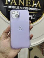 Stylish iPhone 14 TPU Cover with a slim, lightweight design, soft finish, and raised camera protection - Image 4
