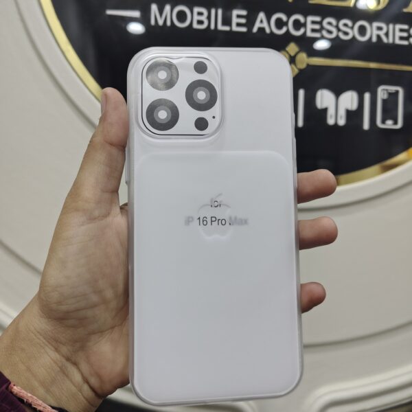 frosted matte back cover case designed for the Apple iPhone 16 Pro Max