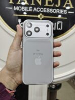 semi-transparent frosted back cover designed for the iPhone 17 Pro.