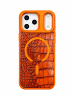 iPhone 17 Pro Max Crocodile Texture Case