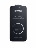 Xmart Privacy Anti-Peep Screen Protector for iPhone 17 Pro