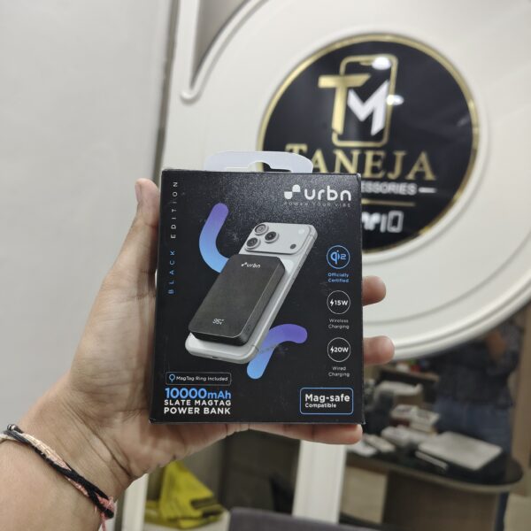 Urbn Black Edition 10000mAh Slate MagTag Power Bank