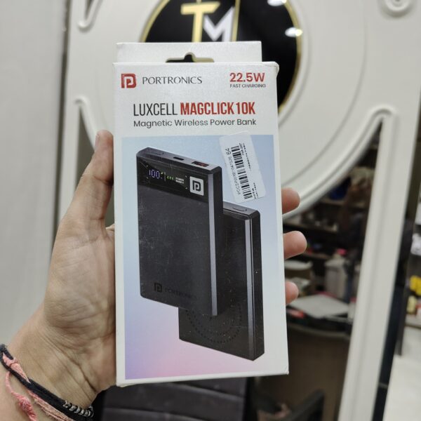 Portronics Luxcell MagClick 10K Magnetic Wireless Power Ban