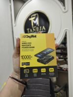 The Digitek DPB-10000 PD is a 10000mAh pocket-sized magnetic wireless power bank