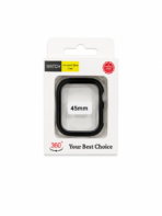 45mm Smart Watch 360° Tempered Glass Protective Case.