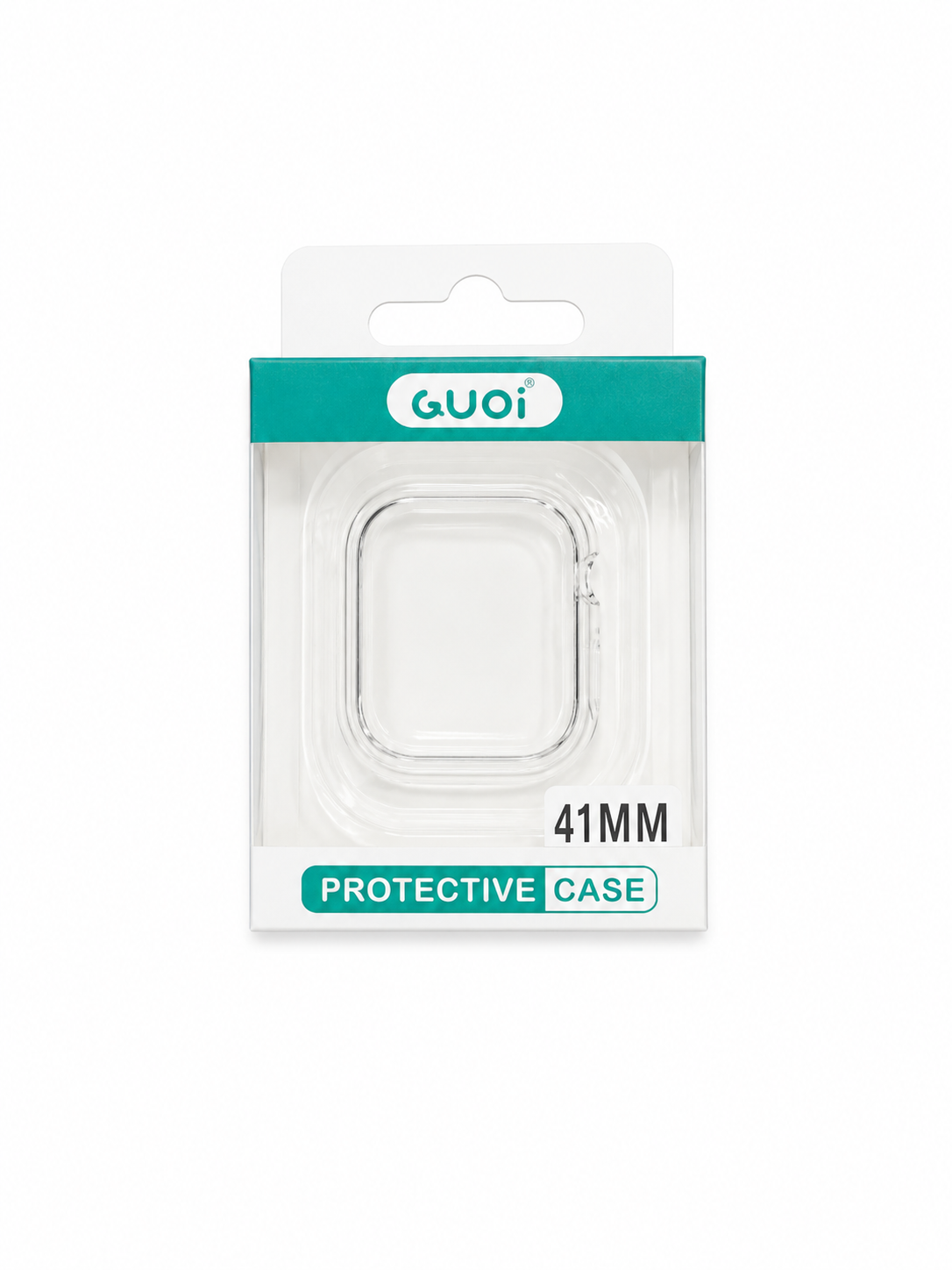 2026/08/687.png GUOI 41mm Clear Smartwatch Protective Case. - Image 1