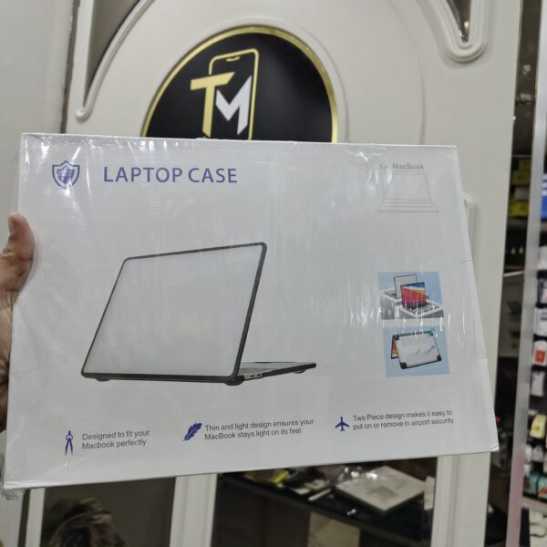 Hard Shell TPU Bumper Laptop Case for Apple MacBook.