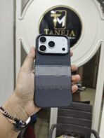 Carbon Fiber Checkered Shockproof Mobile Back Cover