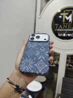 Geometric Pattern Printed Soft TPU Mobile Phone Cover - Image 3