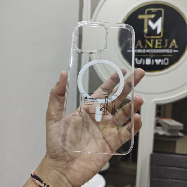 Transparent MagSafe Clear Soft TPU Phone Case