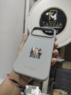 Santa Barbara Polo & Racquet Club Embroidered Leather Texture Phone Case - Image 2