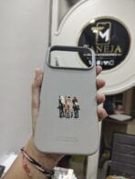 Santa Barbara Polo & Racquet Club Embroidered Leather Texture Phone Case - Image 5