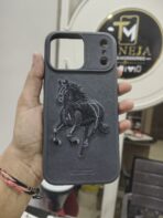 Santa Barbara Polo & Racquet Club Horse Embroidered Premium Phone Case