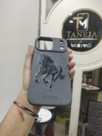 Santa Barbara Polo & Racquet Club Horse Embroidered Premium Phone Case - Image 3
