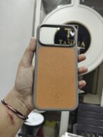 Santa Barbara Polo & Racquet Club Premium Leather Finish Phone Case – Tan