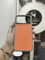 Santa Barbara Polo & Racquet Club Premium Leather Finish Phone Case – Orange - Image 3