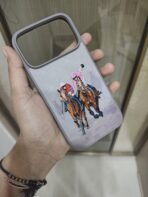 Embroidered Cowboy Horse Rider Phone Case