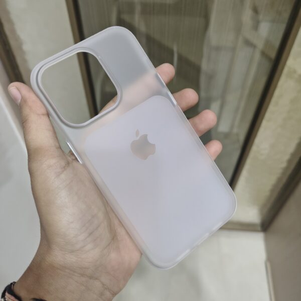 Frosted Clear MagSafe-Compatible Phone Case