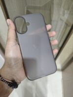 iPhone 16 Light Blue Frosted Soft TPU Cover - Image 2