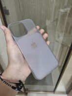 iPhone 16 Pro Max Matte Grey Soft TPU Cover
