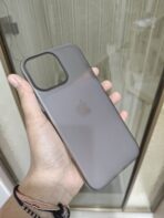 iPhone 16 Pro Max Matte Grey Soft TPU Cover - Image 2