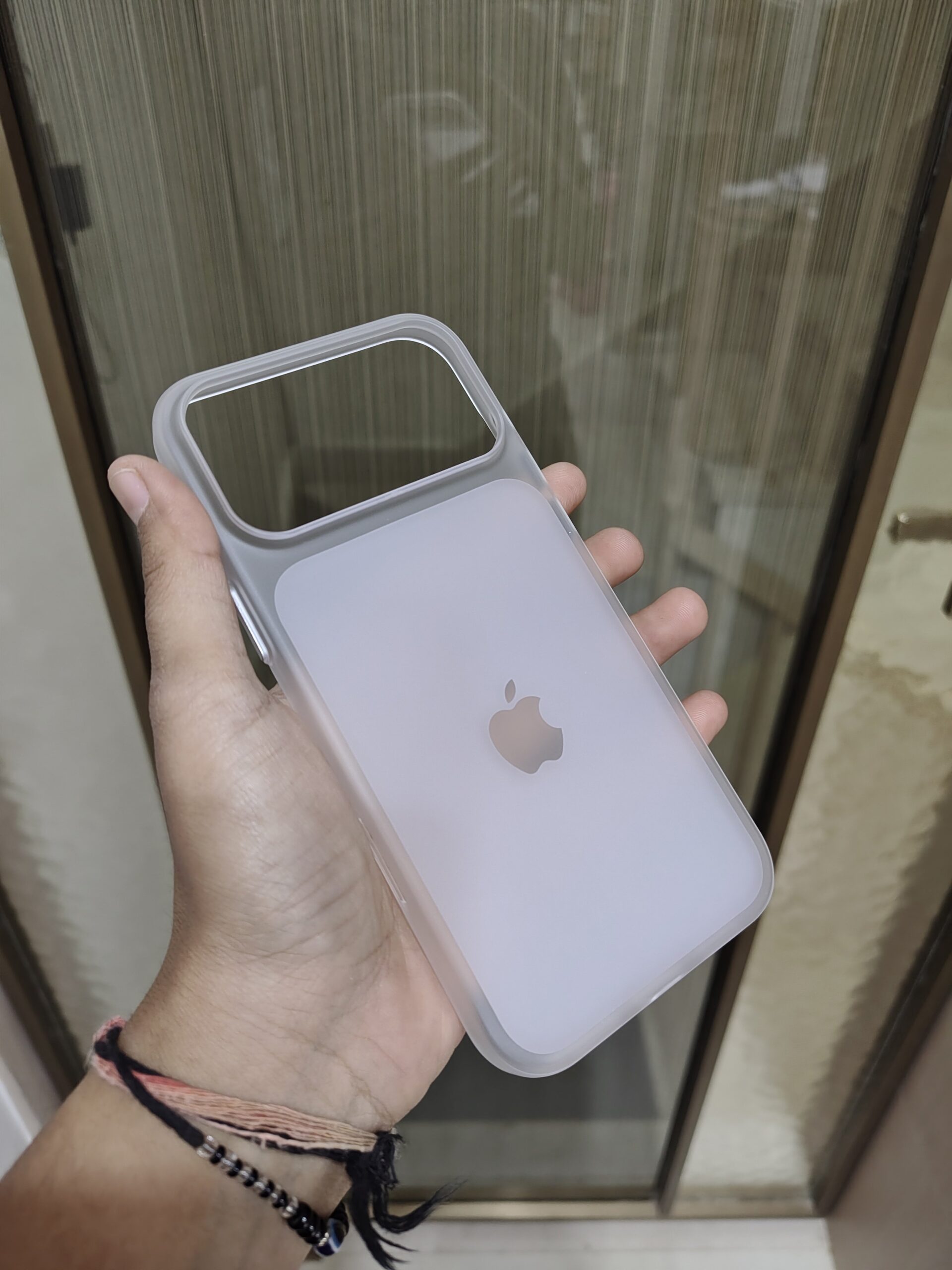 2026/09/1465-scaled.jpg iPhone 17 Pro Max Magnetic Transparent Frosted Case - Image 1