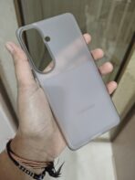 semi-transparent frosted protective case designed for the Samsung Galaxy S26 smartphone lineup - Image 3