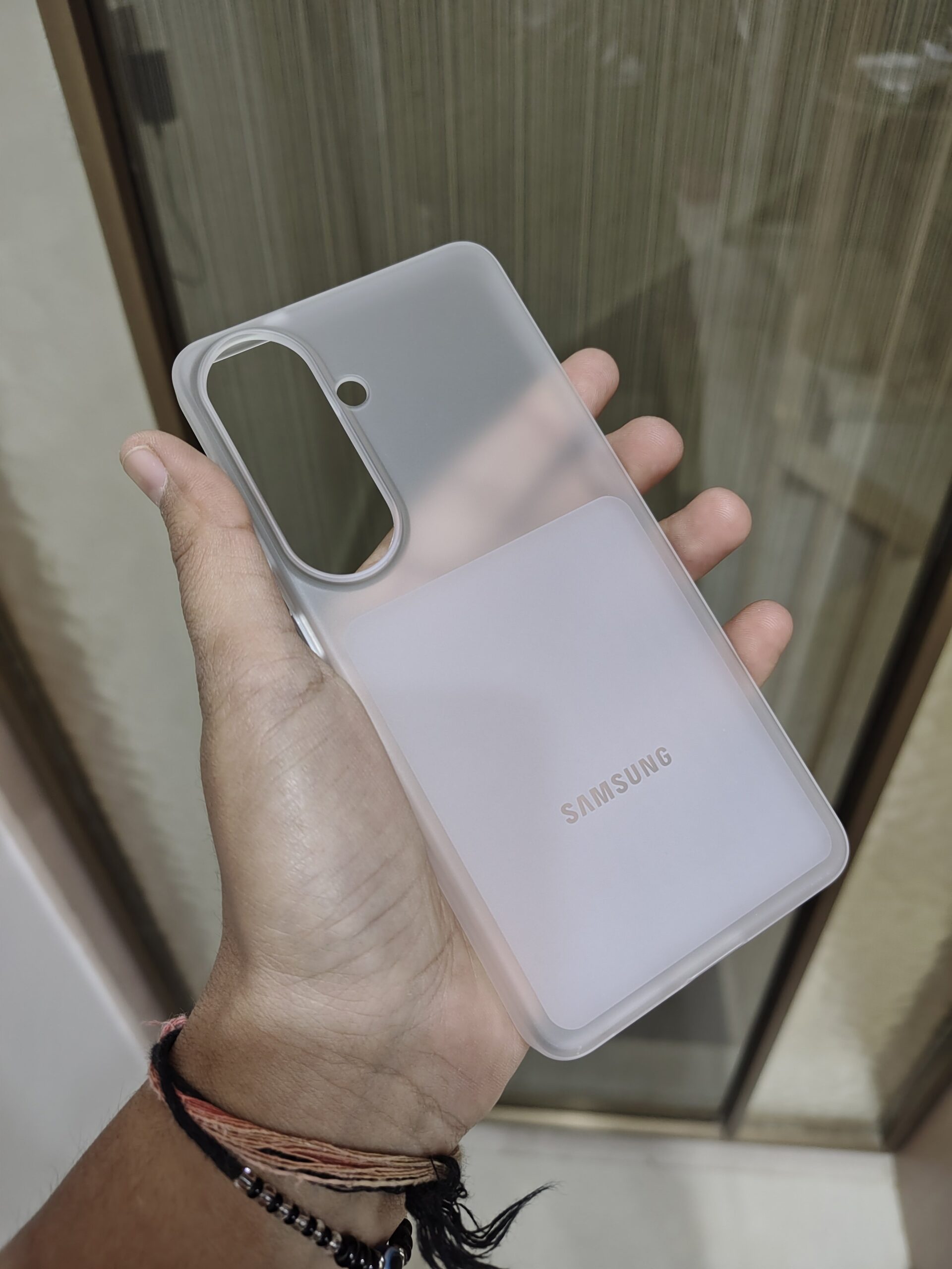 2026/09/1467-scaled.jpg semi-transparent frosted protective case designed for the Samsung Galaxy S26 smartphone lineup - Image 1