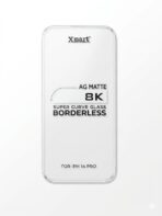 Xmart 8K AG Matte Super Curve Glass Borderless Screen Protector, specifically tailored for the Apple iPhone 14 Pro.