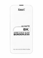 Xmart 8K AG Matte Super Curve Borderless Tempered Glass Screen Protector