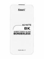Xmart AG Matte 8K Borderless Super Curve Glass Screen Protector for iPhone 17