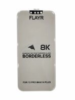 FLAYR 8K Borderless Diamond Section Tempered Glass