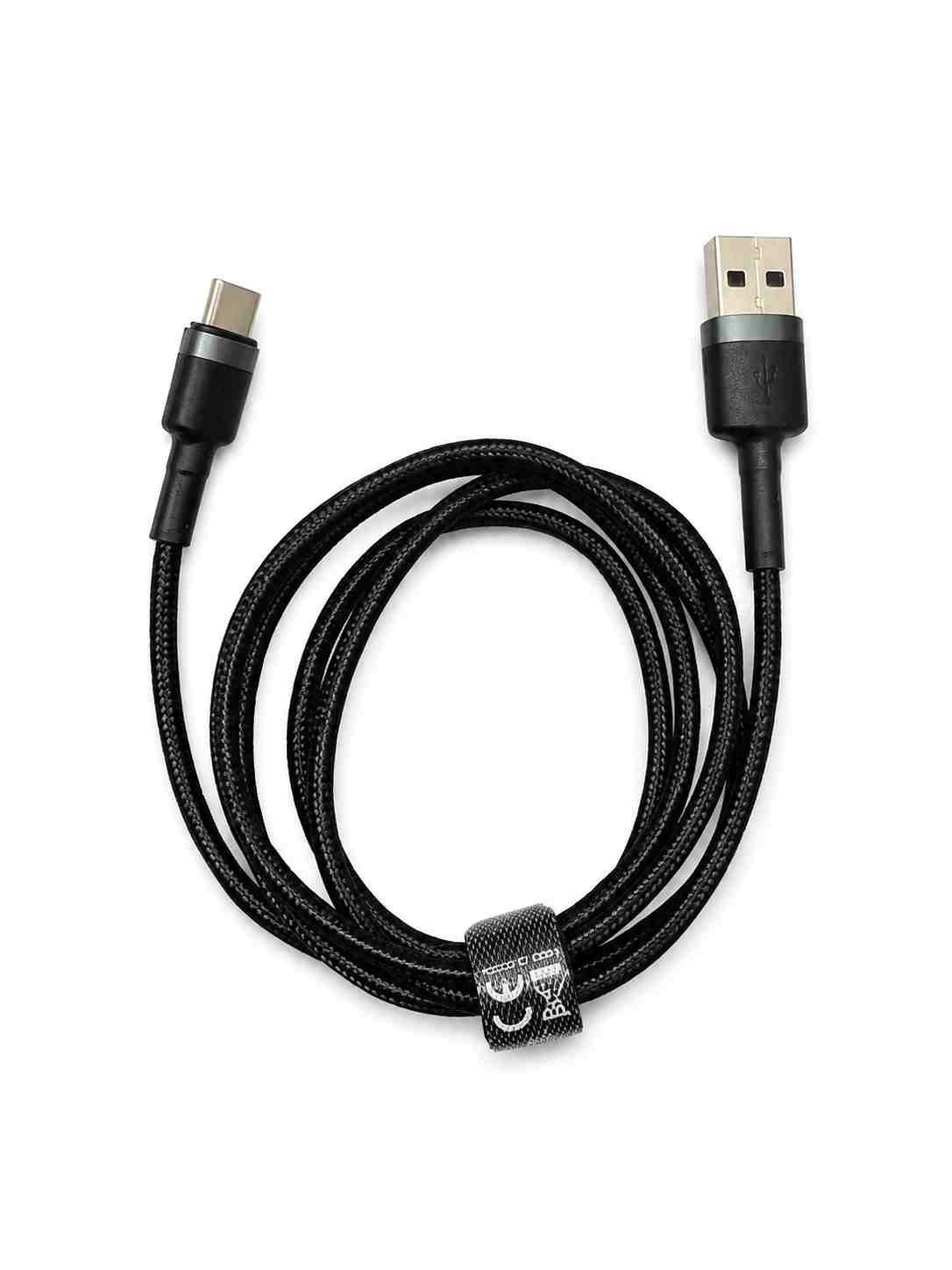 2026/09/1695.jpg Baseus Cafule Series USB to Type-C Fast Charging Cable (3A, 1m). - Image 1