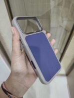 Luxury Leather Texture Dual-Color Phone Case - Image 2