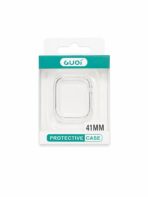 GUOI 41mm Clear Smartwatch Protective Case.