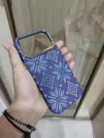 Geometric Pattern Printed Soft TPU Mobile Phone Cover