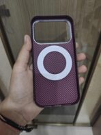 Aramid Carbon Fiber Magnetic Phone Case with a Built-in 360° Rotating Ring Stand. - Image 3