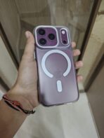 Magnetic Clear Case with Camera Protection, custom-built for an iPhone - Image 2