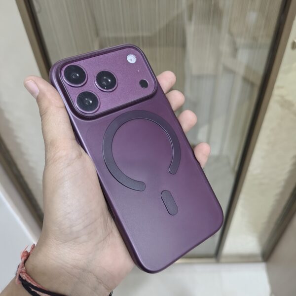 MagSafe-compatible matte protective case designed for an iPhone