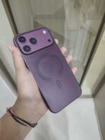 Translucent Matte Magnetic MagSafe Phone Case with Camera Lens Protection