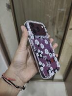 CYRILL Cecile Series Case by Spigen, specifically in the "Dream Daisy" floral pattern variant. - Image 3