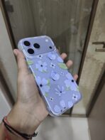 Luminous Glowing Glitter Flower Case.