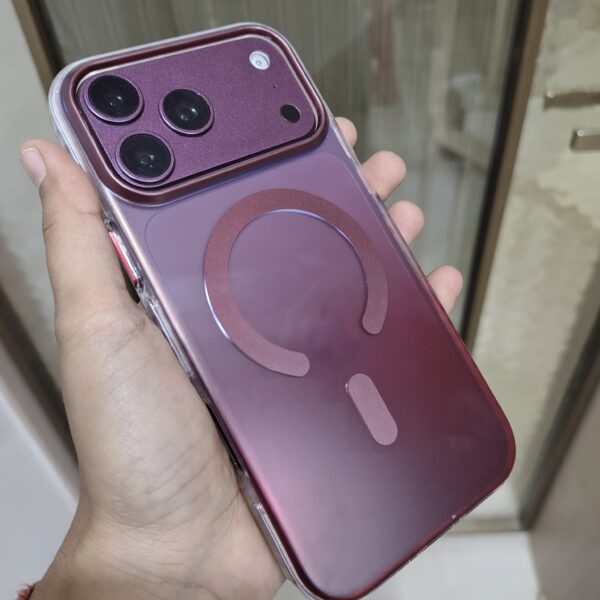 Translucent MagSafe Shockproof Phone Cas