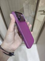 Luxury Breathable Heat Dissipation Grid Phone Case - Image 3